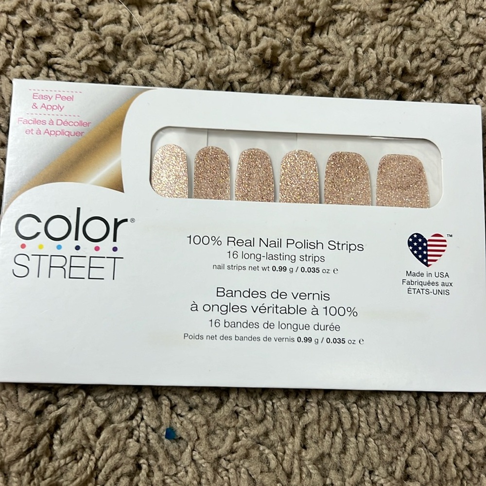 New color street nail polish strips